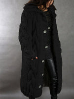 CARDIGAN CHUNKY OVERSIZED STYLE LONG COAT
