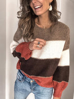 Plus Size Long Sleeve Casual Sweater
