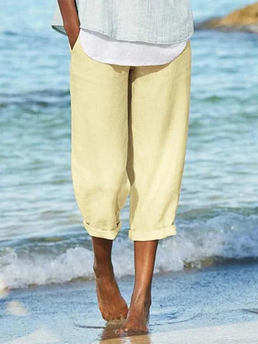 Women's Comfortable Cotton Casual Pants