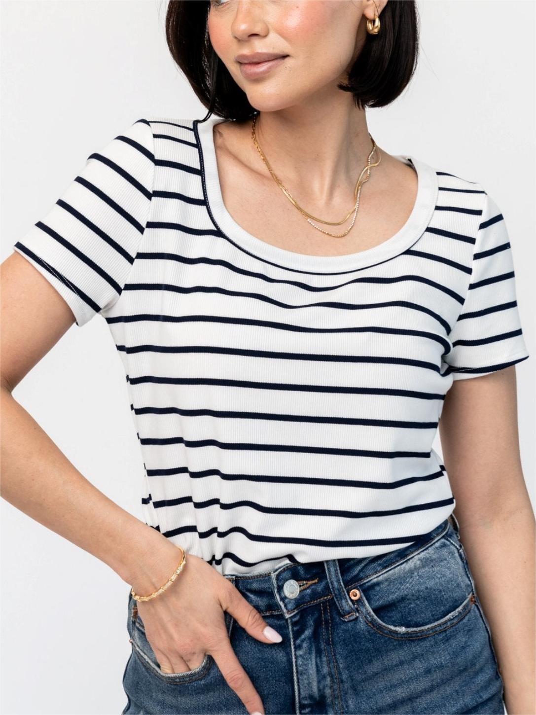 Women's Scoop Neckline Top