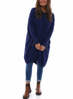 New Sparkle Pocket Jumper Dress