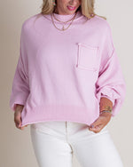 Women's Mock Neck Dolman Sleeves Sweater