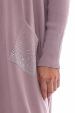 New Sparkle Pocket Jumper Dress