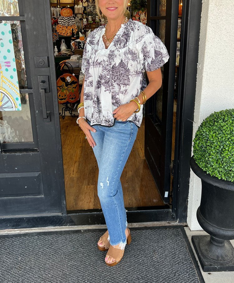 Women's Classic Charm Toile Tops