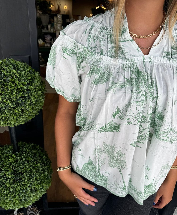 Women's Classic Charm Toile Tops