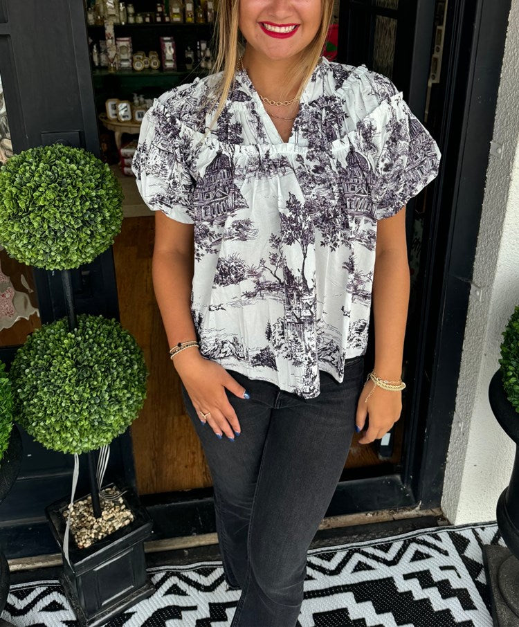 Women's Classic Charm Toile Tops
