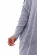 New Sparkle Pocket Jumper Dress