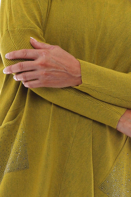 New Sparkle Pocket Jumper Dress