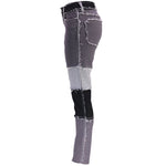 Fashion Color-blocking Skinny Jeans