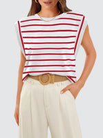 Women's Basic Fashion Casual Vest T-Shirt