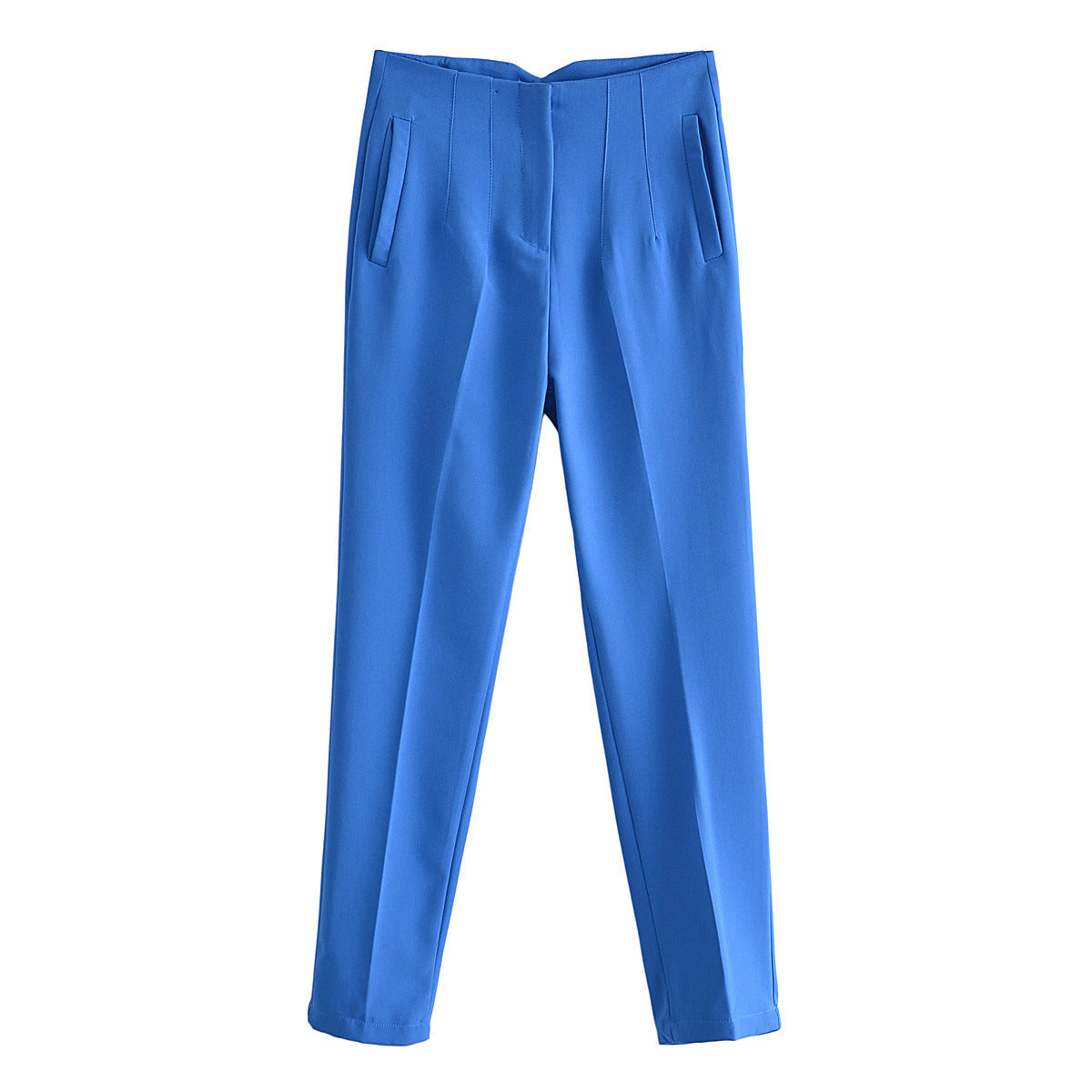 Multi-line Temperament High Waist Trousers
