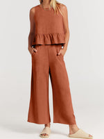 Women's Casual 2 Piece Outfit with Pockets