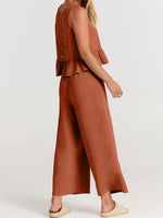 Women's Casual 2 Piece Outfit with Pockets