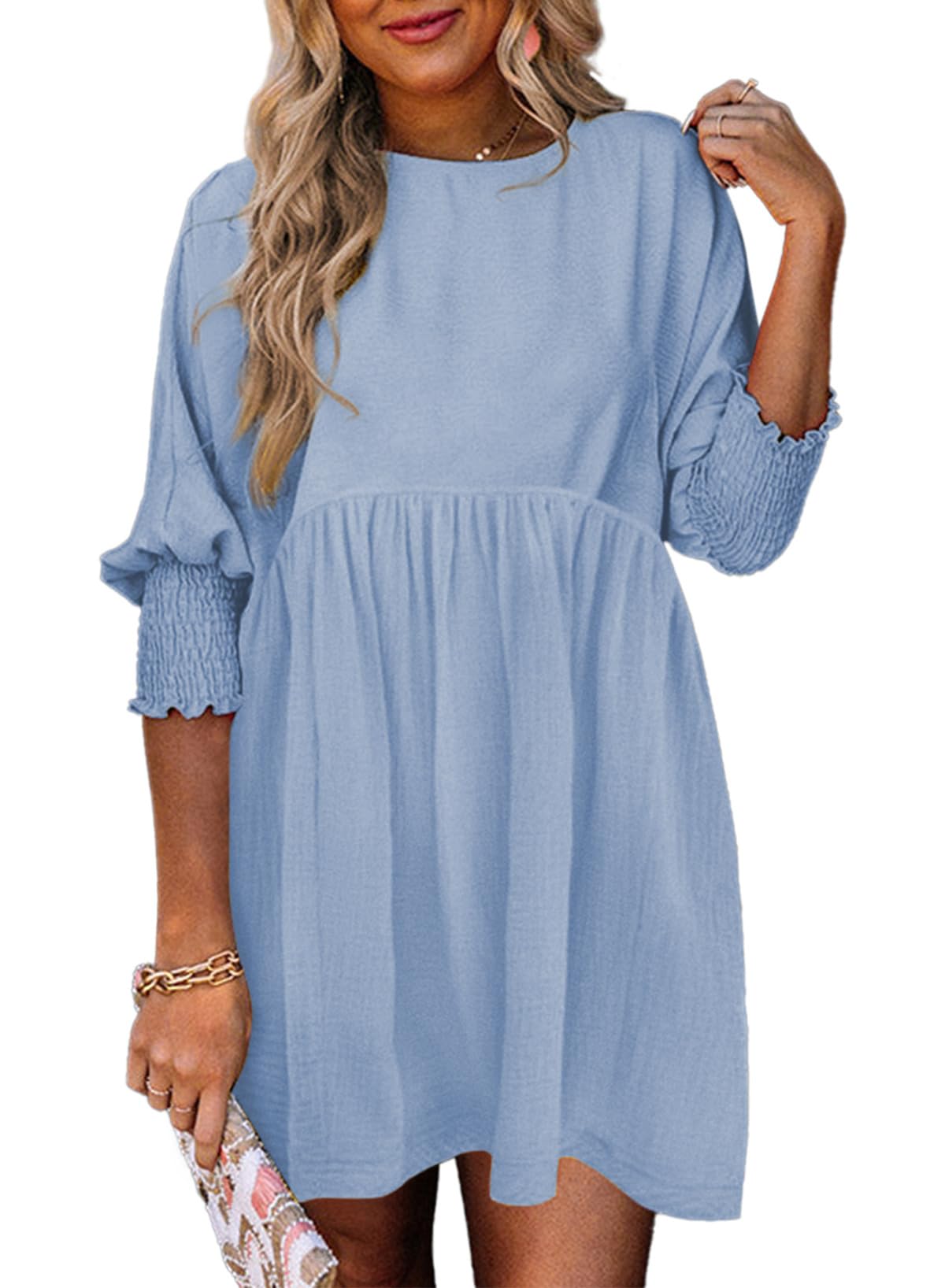 Women's Casual Swing Tunic Dress