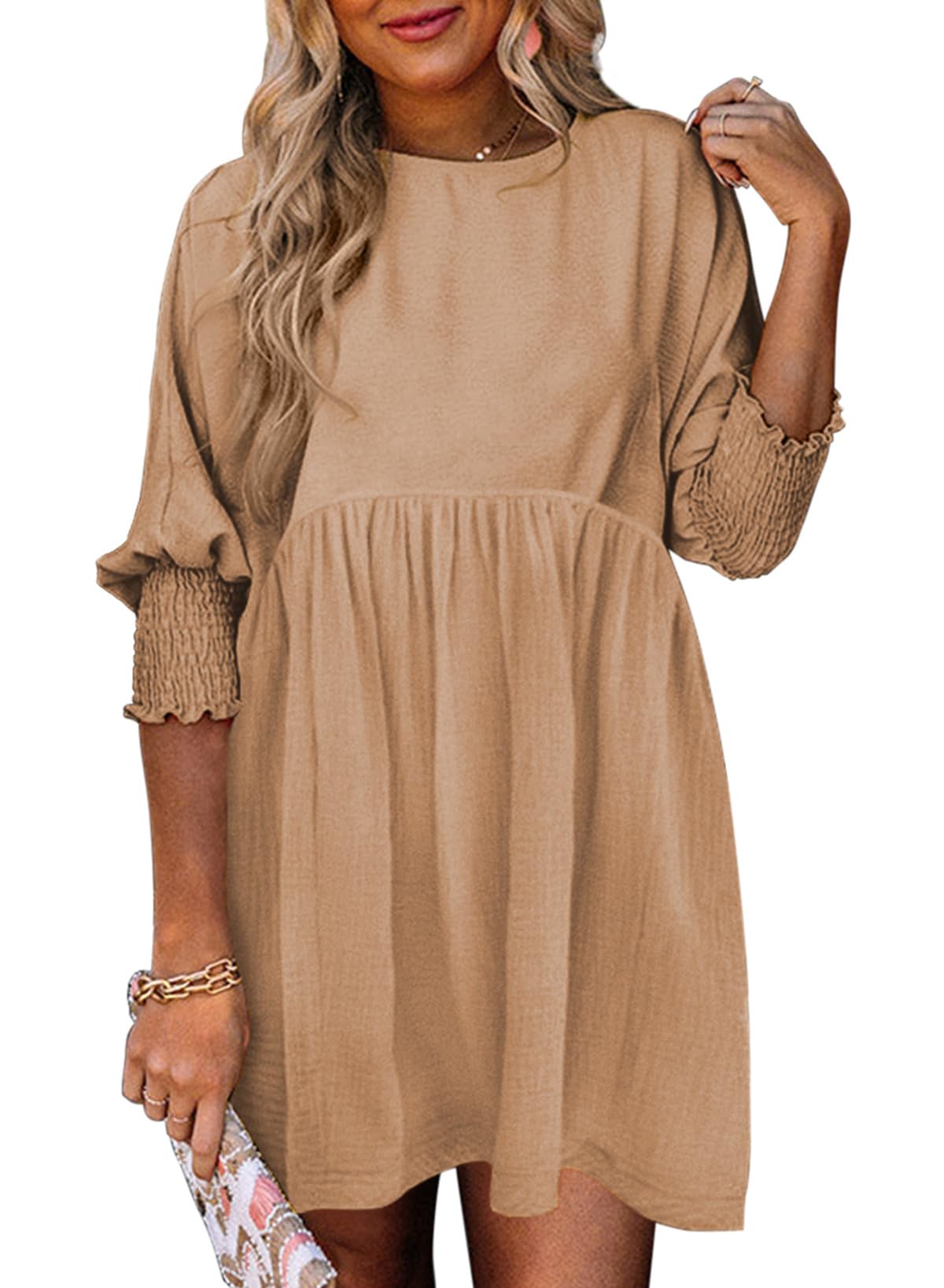 Women's Casual Swing Tunic Dress