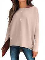 Hot Sale Oversized Dolman Sleeve Knitted Pullover
