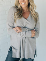 Women's Ultra Soft Seam Front Sweater
