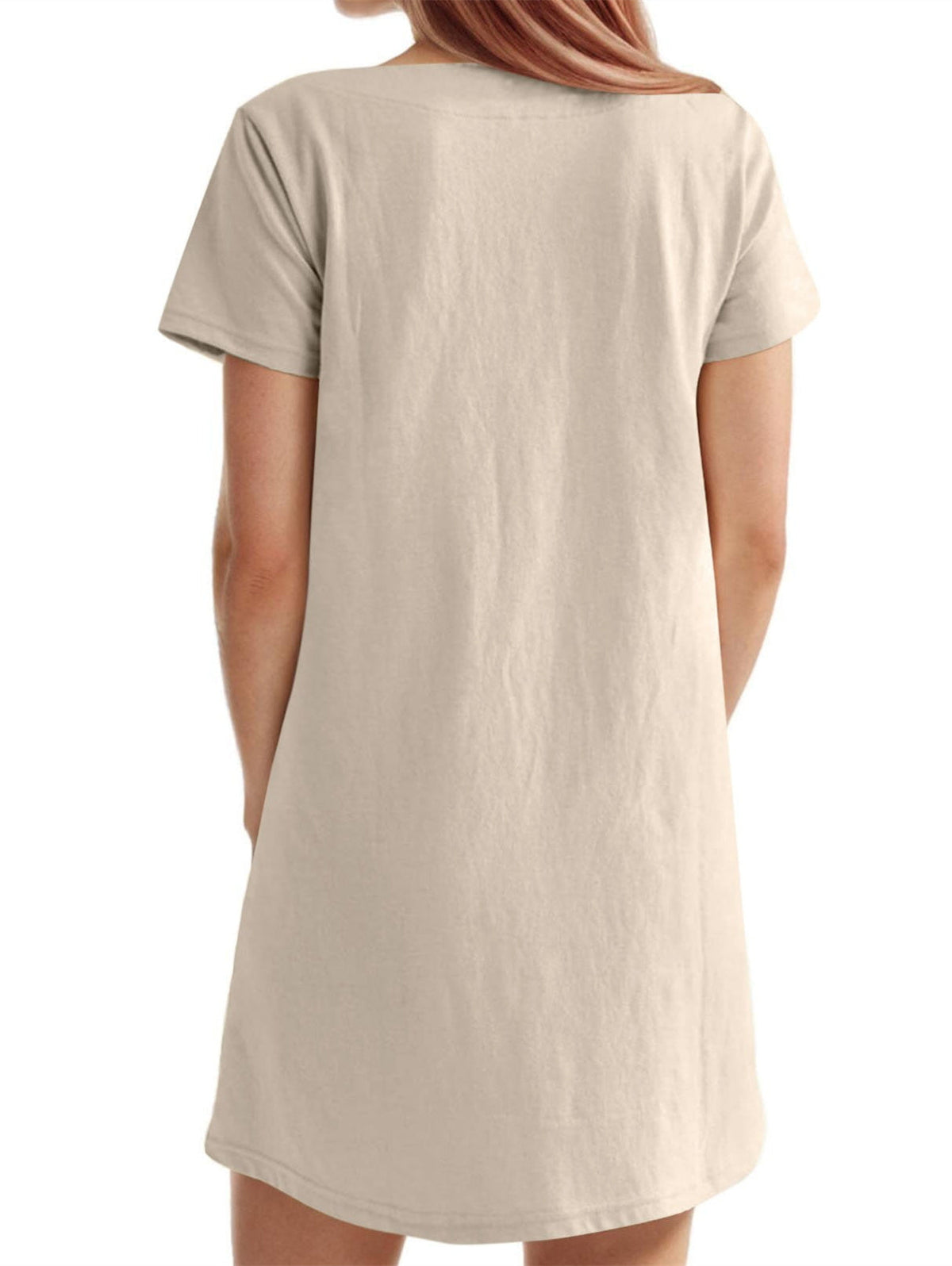 Women's Solid Square Neck Pocket Mini Dress