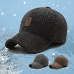 Men's Winter Baseball Cap - With Ear Muffs
