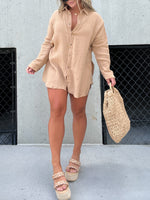 Barcelona Breeze Gauze Romper Dress