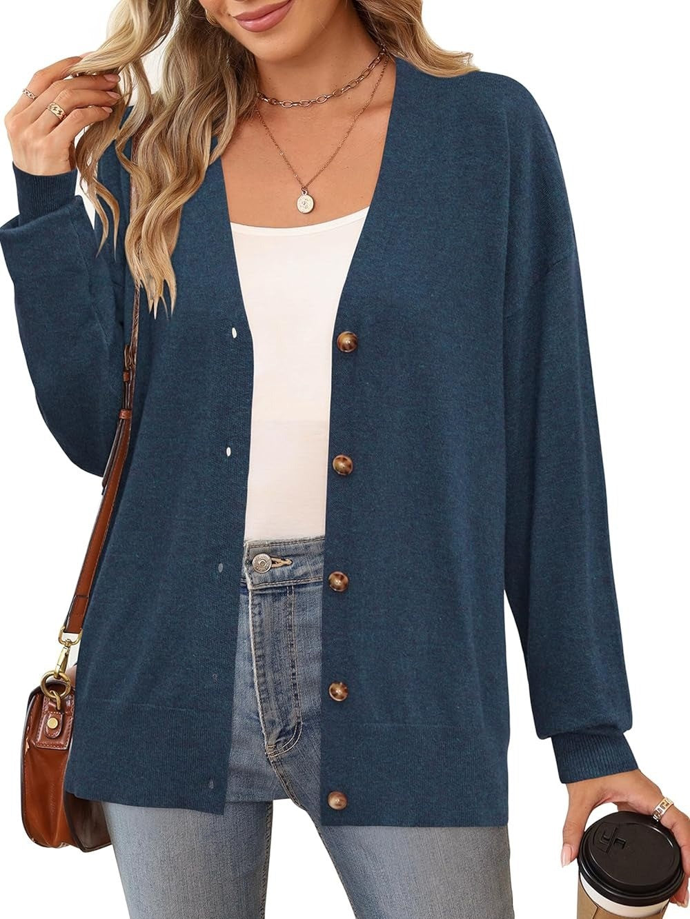 Women?¡¥s Lightweight Casual Cardigan