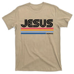 Retro Jesus King Oversized Cotton T-Shirt