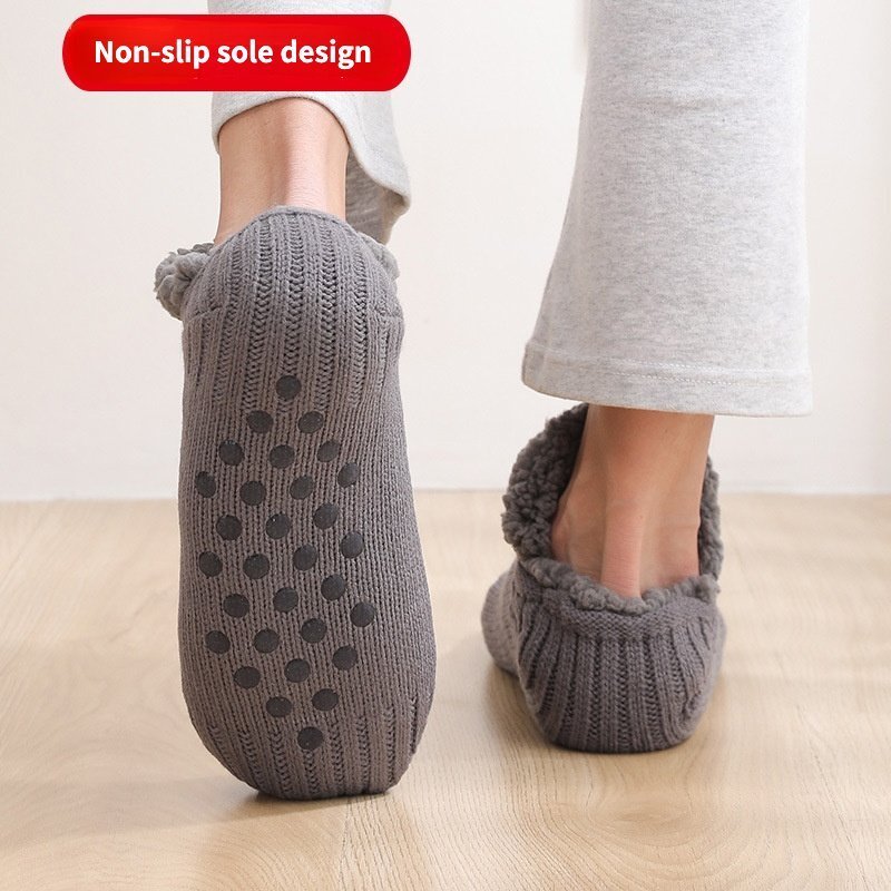 Winter Velvet Indoor Socks Slippers