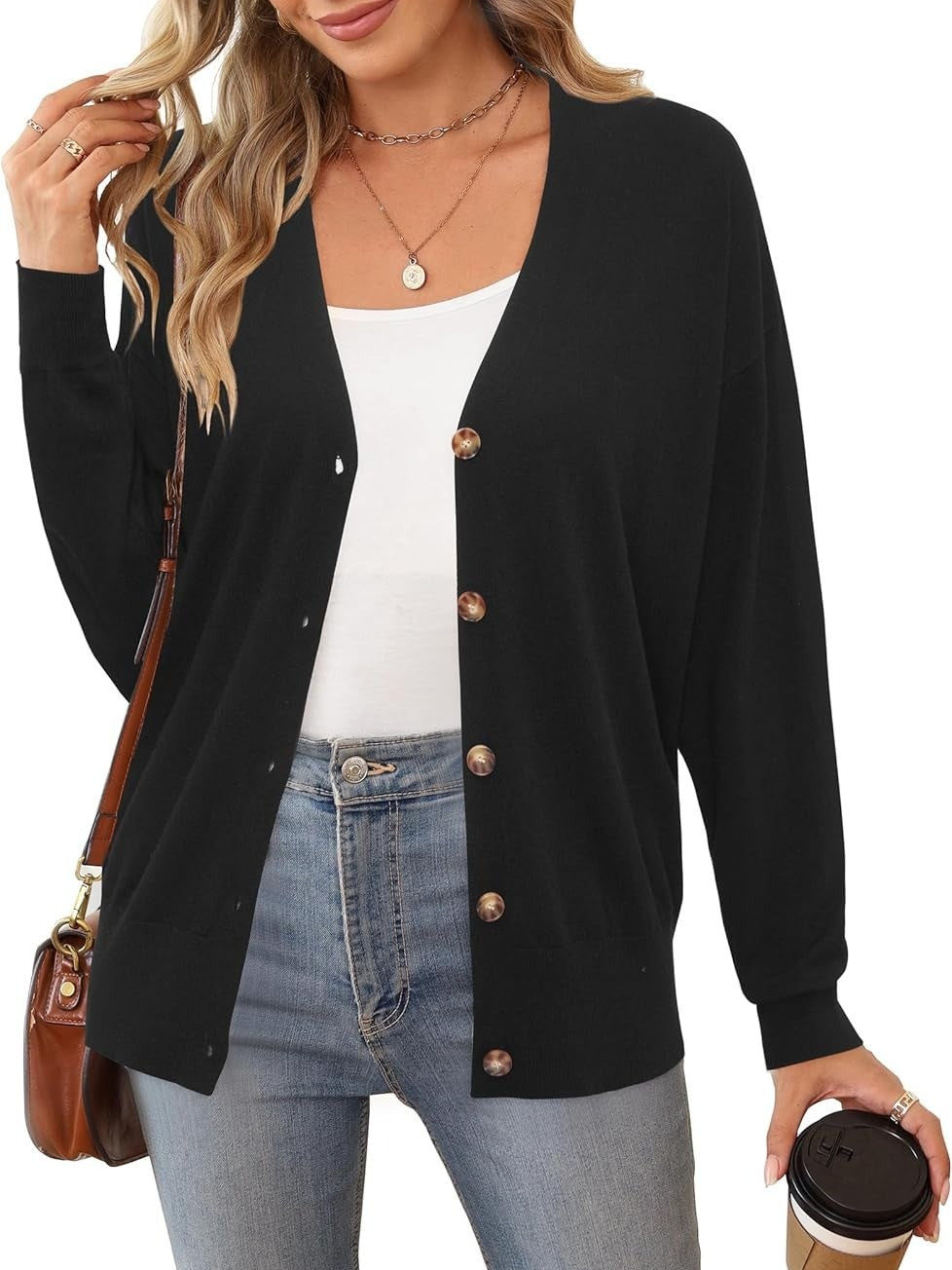 Women?¡¥s Lightweight Casual Cardigan