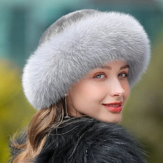 ??Women's Winter Furry Hat