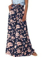Women's Soft Floral Print Wide Leg Pants