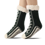 ??Ultra-thick Cashmere Slipper Home Socks