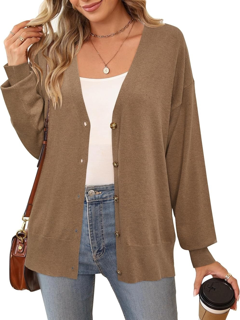 Women?¡¥s Lightweight Casual Cardigan
