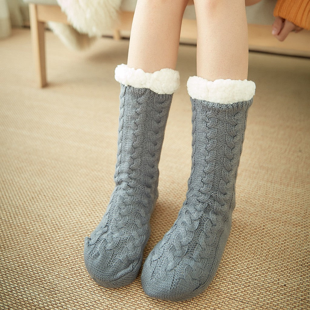 Winter Velvet Warm Floor Socks