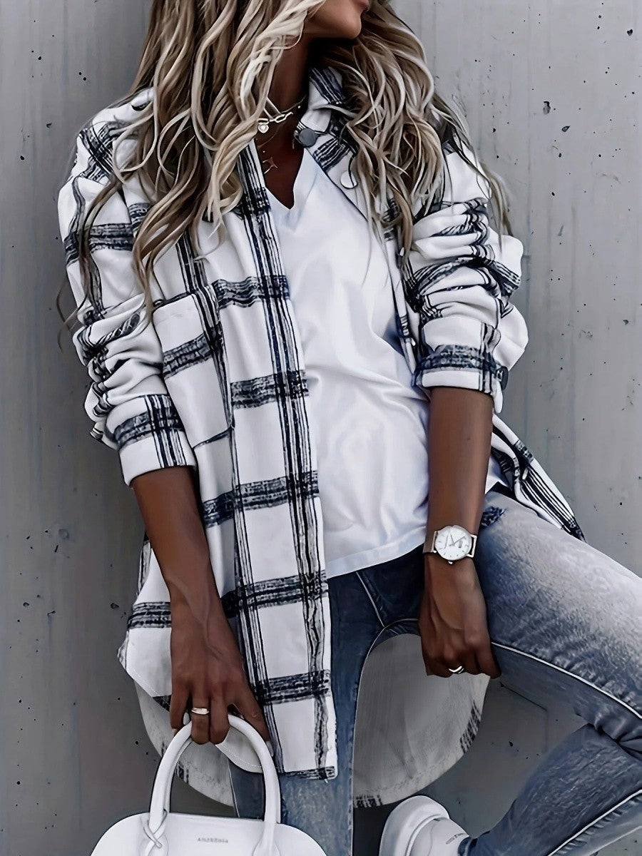 Trendy Long Sleeve Loose Outerwear