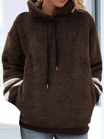 Long Sleeve Hooded Sweater Jacket