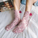 Winter Fuzzy "Cupcakes" Sock