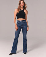 Ultra High Rise Stretch Flare Jeans