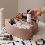 Large Capacity Travel Jewelry Cosmetic Bag