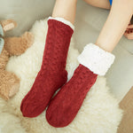 Winter Velvet Warm Floor Socks