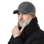 Men's Winter Baseball Cap - With Ear Muffs