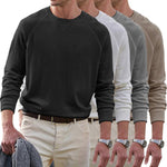 Men's Cotton Casual Crew Neck Tops