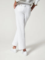 Women's Stretch Twill Cropped Wide Leg Pant