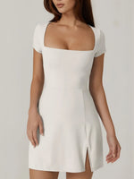 Women's Square Neck Tennis Dress