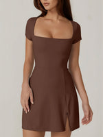 Women's Square Neck Tennis Dress