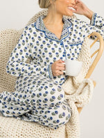 Women's Floral Long Sleeve Pajama Set