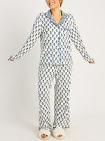 Women's Floral Long Sleeve Pajama Set