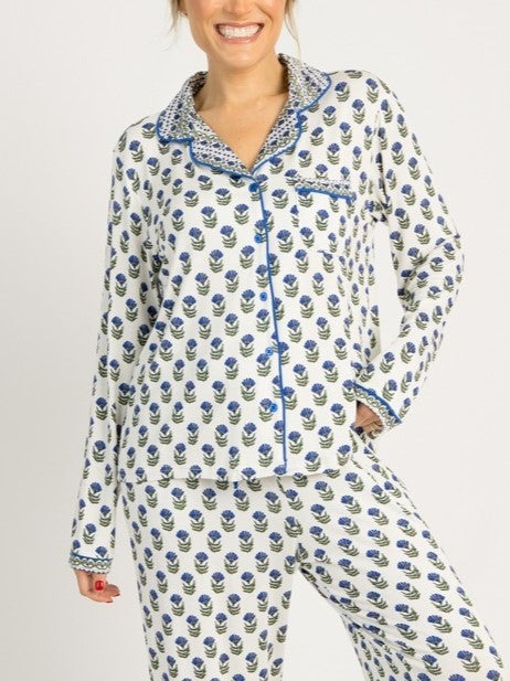 Women's Floral Long Sleeve Pajama Set