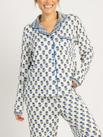 Women's Floral Long Sleeve Pajama Set