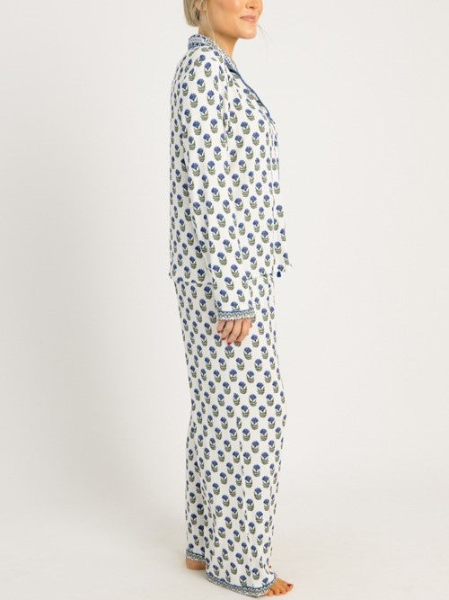 Women's Floral Long Sleeve Pajama Set