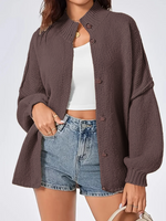 Women's Oversized Lantern Sleeve Cardigans
